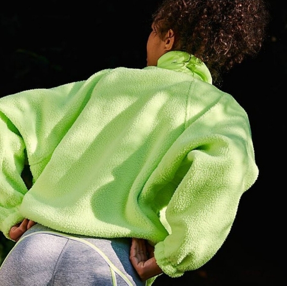 FP Movement Hit The Slopes Fleece Jacket/Neon Yellow - Picture 2 of 11